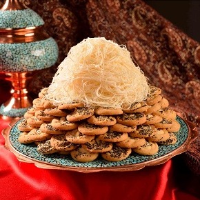 پشمک و نان برنجی